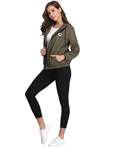 image for Abollria Raincoats Waterproof Lightweight Rain Jacket Active Outdoor H