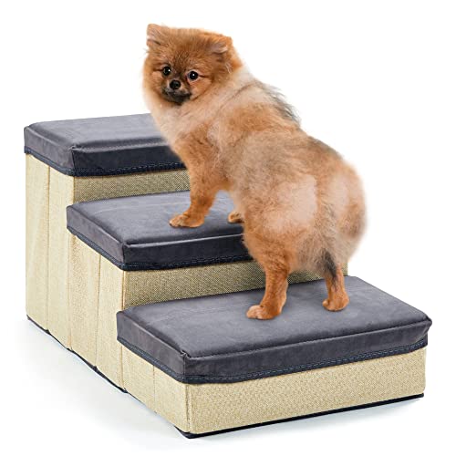 Pet Stairs 24-inch Dog Stairs For High Beds Up To 32-inch