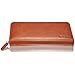 KAVAJ Leather wallet Vienna cognac brown- genuine leather wallet for women