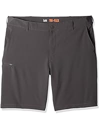 Lee - Pantalones cortos triflex para hombre, talla grande y alta, serie Performance