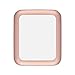 [2-Pack] for Apple Watch Series 2 38 mm - SuperGuardZ 3D Curved Full Cover Tempered Glass Screen Protector [Rose Pink], Full Screen Coverage, Edge-to-Edge Protect [Lifetime Replacement]