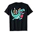 Valentines Day Dinosaur I Steal Hearts T-Shirt Gifts for Boys T-Shirt