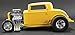 1932 Ford Blown 3 Window Deuces Wild Yellow Limited Edition to 960 Pieces Worldwide 1/18 Diecast Model Car by ACME A1805015