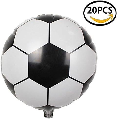 O.L. Toys Ovee Lando 18" Soccer Balloons for Party Set of 20 pcs