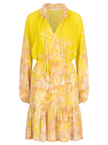 Kraimod Women's Kleid Dress, weiß/schwarz, 34