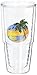 Tervis Tumbler Palm Tree Scene 24-Ounce Double Wall Insulated Tumbler, Set of 2