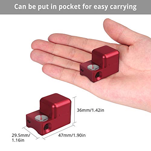 Tanice 4 in 1 Multifunctional Pool Cue Chalk Holder Snooker Pool Cue Tip Shaper Holder Stick Repair Scuffer for Snooker Pool - Thumbnail 4