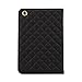 iPad Mini Case, iPad Mini 2 Case, iPad Mini 3 Case, IDEGG Fashion PU Leather Crown Design Bling Protective Smart Stand Case Cover with Auto Wake/Sleep for Apple iPad Mini 1/2/3 (Black)