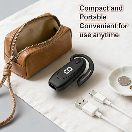 Mango Moon 8-Minute Tinnitus Relief Device,Red Light Therapy for Ears,Promotes Blood Circulation 850 nm Portable Infrared Headphones,Tinnitus Relief and Ear Canal Inflammation Relief