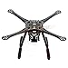 powerday S500 Quadcopter Fuselage Frame Kit PCB Version w/Carbon Fiber Landing Gear Skid