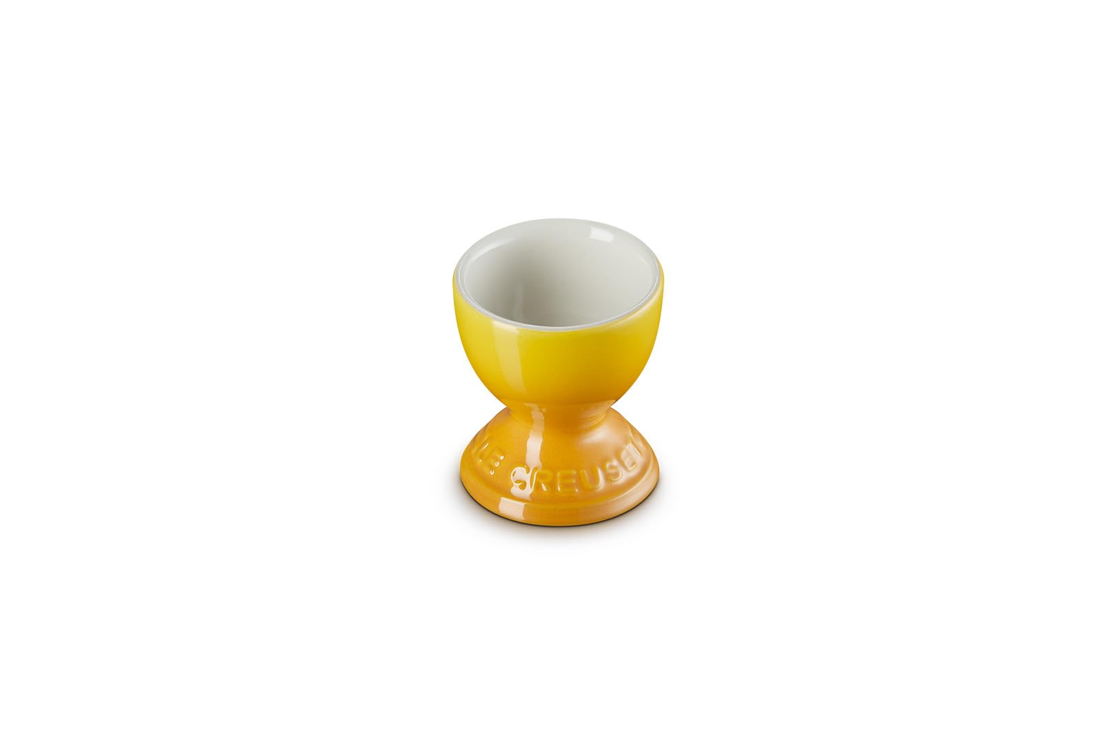 Le Creuset Stoneware Footed Egg Cup, 9 g, 5.3 x 5.3 x 5.9 cm, Nectar, 71702006720099