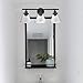 GLOBE Electric 51411 Parker 3-Light Bathroom Light Fixtures, Oil Rubbed Bronze Bathroom Vanity Light, Farmhouse Bathroom Lights Over Mirror with Clear Glass Shades, Bulb Not Included
