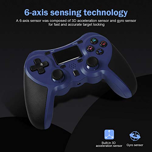 Game Controller for PS4, STOGA Wireless Pro Controller Wireless Controller Playstation 4 Remote Gampad Compatible with PS4 - Thumbnail 6