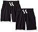 Gerber Graduates Toddler Boys' 2 Pack French Terry Short, Black, 3T