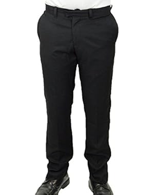 Brand Men’s Wittfield Heritage Fit Dress Pants, Black, 36 x 33
