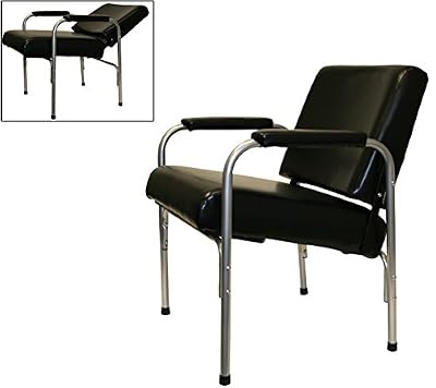 LCL Beauty Automatic Recline Shampoo Chair with Double-Reinforced Steel Frame
