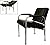 LCL Beauty Automatic Recline Shampoo Chair with Double-Reinforced Steel Frame
