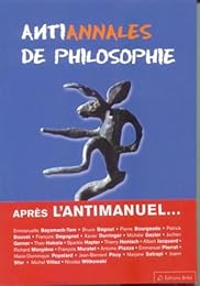 Antiannales de philosophie
