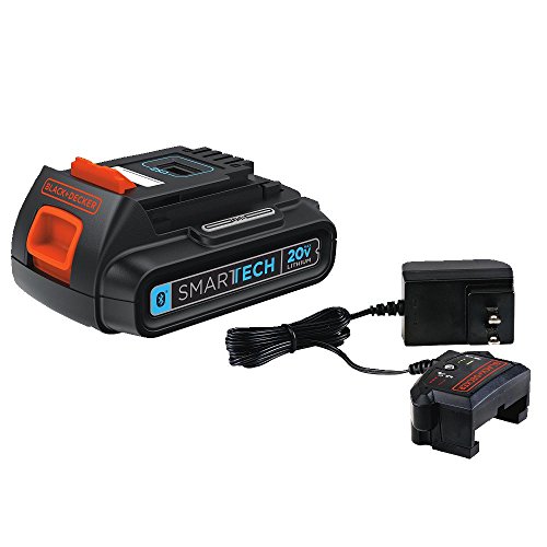 BLACK+DECKER 20V MAX Lithium Battery w/ Charger, Bluetooth (LBXR20BTK)