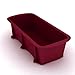 More Cuisine Essentials - Original Eco-Friendly, Nonstick Premium Silicone Loaf and Bread Pan, Commercial Grade Silicone, Burgundy Wine