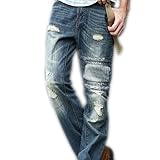 Newfacelook Men's Designer jeans Casual Denim Mens Pant Fashion Trousers MAX