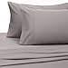Amazon Brand – Pinzon 300 Thread Count Percale Cotton Sheet Set - King, Platinum