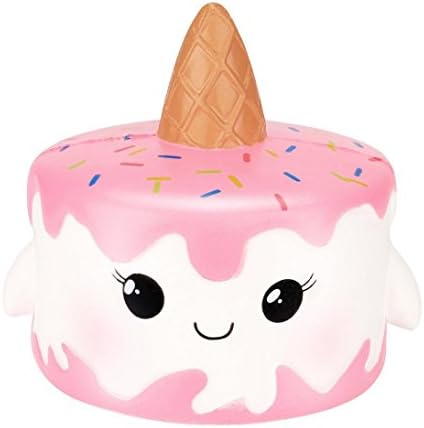 Hot Sale!! Kawaii Jumbo Cartoon Cake Unicorn Squishy Slow Rising Cream Scented Stress Reliever Toys