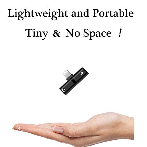image for Hamdol Headphone Adapter for iPhone X/Xs/XR/7/7plus/8/8plus Dongle Ear
