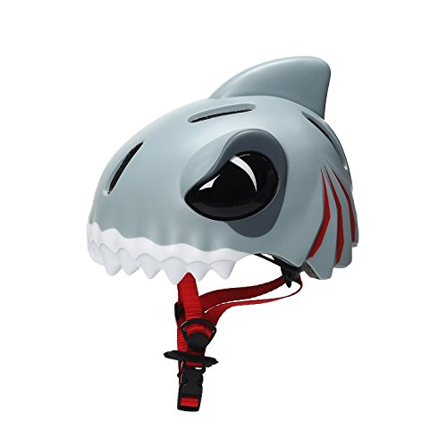 image for Bavilk Kids Shark Bike Helmet Multi-Sport Helmet for Cycling/Skating/S