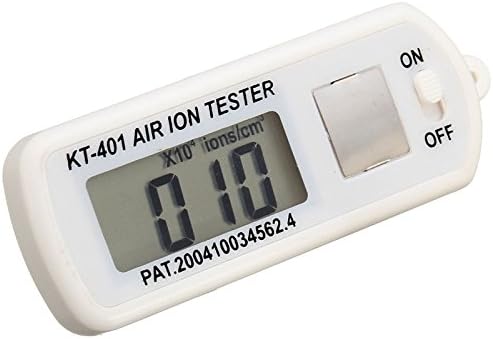 KT-401 Air Ion Tester Counter -Ve Negative Ions With Peak Maximum Hold