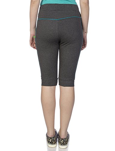 goldstroms women's solid polo yoga/sports capri