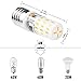 Dimmable,Kakanuo E17 Microwave Oven Light 4W Equivalent,E17 LED Bulb Warm White 3000K,Intermediate Base 43X4014SMD AC110-130V (Pack of 2)