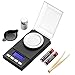 KEEGH Digital Milligram Pocket Scale 50g / 0.001g Digital Weight Reloading Jewelry Scale,Tare & PCS, LCD Display with Calibration Weights and 2 AAA Batteries