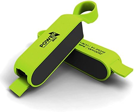 Power Brik Portable Charger Power Bank for Samsung, Android, iPhone Cell Phones iPads, cargador portatil, Waterproof 2600 mAh Capacity