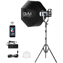 GVM PR150R 150W RGB Video Light Kit, 2700K~7500K
