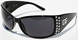 Womens Designer Sunglasses With Rhinestones Shades Block 100% UVB UVA 2718