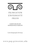 Hardy Spaces on Homogeneous Groups. (MN-28), Volume