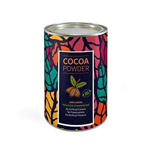Looms & Weaves 100 % Pure & Natural Cocoa Powder From Kerala Unsweetened- 400 Gm