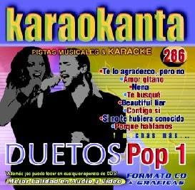 Karaokanta KAR-4286 - Exitos Duetos Pop - I Spanish CDG