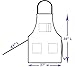 NEW Waterproof Chemical Proof Aprons Stylist Technician Apron Spa Hair Salon