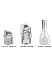 Amana Herramienta 55254 Mortising con punta de carburo cortador de tornillo 1 inch D x 9 16 CH 1 4   28 hilo