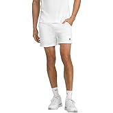 WILSON Volley 6 Inch Mens Tennis Shorts Bright White X-Large