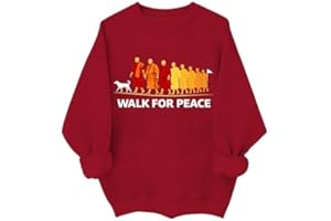 Walk for Peace Sweatshirt Walk for Peace Monks Sweat Shirt Walking Monks T-Shirt Graphic Tops Unisex
