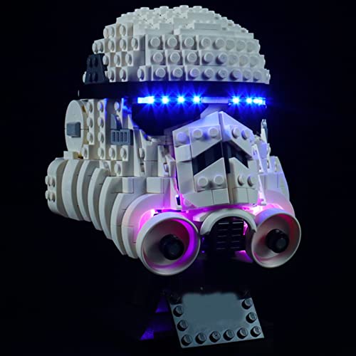 Led Light Kit for Lego Star Wars Stormtrooper Helmet Building Kit