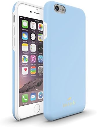 iPhone 6 Protective Phone Case from Mink - Madison Series - Soft-Touch Coating. Detachable Hard Rubber Inner Liner - Slim, Sturdy, Lightweight and Beautiful - Serenity Blue and White