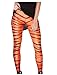 Jescakoo Women's Digital Tiger Print Leggings Stretchy Ankle Tights Pants Small