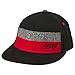 Genuine Subaru STI Logo Color Block Flat Bill Visor Cap Hat Impreza WRX Racing Black