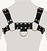 Leather Mens Harnesses,BDSM Slave Bondage, Male Chest Strap Harness Restraints,Sex Toys for Men Clubwear Style 6 Harness
