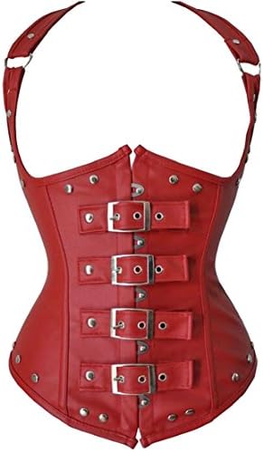 Generic Women's Vintage Spiral Steel Boned Brocade Waist Cincher Underbust Corset Vest