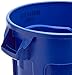 Rubbermaid Commercial Products FG263273BLUE-V Brute Recycling Container with Venting Channels, 32 gal, Blue